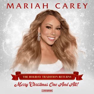 mariah carey one and all tour